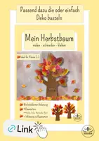 Vorschau - Arbeitsblätter - Materialpaket 3x Kunst im Herbst - Basteln Grundschule Klasse 1, Klasse 2, Klasse 3 - Seite 3