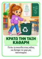 Προεπισκόπηση - Αφίσες - Κανόνες Τάξης – 10 πολύχρωμες αφίσες Α4 - Σελίδα 3