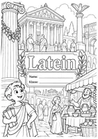 Vorschau - Arbeitsblätter - Deckblätter für die Lateinmappe / den Lateinunterricht - Seite 3