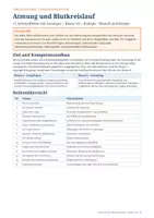 Vorschau - Unterrichtsreihen - Atmung & Blutkreislauf - 15 Arbeitsblätter | Biologie Klasse 5/6 - Seite 1