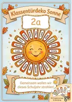 Vorschau - Poster - Klassentürdeko Sonne - Deckblatt