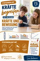 Vorschau - Arbeitsblätter - Kräfte & Bewegung Stationenlauf | Physik 7-9 - Deckblatt