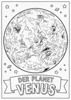 Vorschau - Arbeitsblätter - 🪐 Mein Projekt: VENUS – Der heißeste Planet - Seite 2
