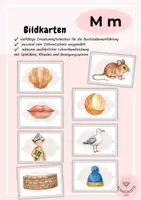 Vorschau - Stundenentwürfe - Buchstabeneinführung M m | Phonologische Bewusstheit & Lautwahrnehmung | Klasse 1 - Seite 1