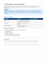 Vorschau - Arbeitsblätter - Bewerbung Klasse 9: Anschreiben, Lebenslauf & Vorstellungsgespräch – Berufsorientierung | Deutsch - Seite 3