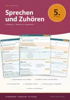 Vorschau - Arbeitsblätter - Sprechen und Zuhören Deutsch 5 Realschule - Deckblatt