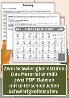 Vorschau - Spiele - Wortsuchrätsel mit dem Fingeralphabet der Gebärdensprache – Familie und Verwandtschaft - Seite 2