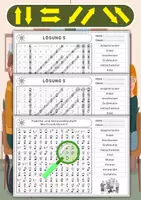 Vorschau - Spiele - Wortsuchrätsel mit dem Fingeralphabet der Gebärdensprache – Familie und Verwandtschaft - Seite 3