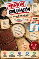 Aperçu - Apprentissages en autonomie - 🔎 MISIÓN CONJUGACIÓN – Enquête sur le présent de l’indicatif | 4e-3e - Page de couverture