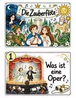 Vorschau - Unterrichtsreihen - Mozarts Zauberflöte – Tafeltransparenzsymbole für die Unterrichtsreihe - Seite 1