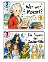 Vorschau - Unterrichtsreihen - Mozarts Zauberflöte – Tafeltransparenzsymbole für die Unterrichtsreihe - Seite 2