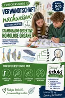Vorschau - Arbeitsblätter - Stammbaum-Detektive: Homologe Organe & Kladogramme | Evolution Biologie Klasse 9-10 | Arbeitsblatt mit Lösungen - Deckblatt