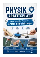 Vorschau - Arbeitsblätter - Kräfte & Bewegung Stationenlauf | Physik 7-9 - Seite 1