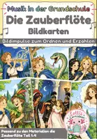 Vorschau - Bildkarten - Die Zauberflöte – Bildkarten zur Handlung | Mozart Grundschule - Deckblatt