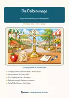 Vorschau - Arbeitsblätter - Die Balkenwaage – Lesespurgeschichte mit Rätselaufgaben (Klasse 8) - Seite 1