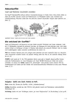 Vorschau - Arbeitsblätter - Lernplakat + Arbeitsblätter zum Thema "Nahostkonflikt" (Lückentext, Hörverstehen) + Lösung & MP3 + Mindmap + Infografiken - Seite 1
