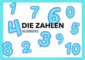 Vorschau - Fördermaterial/Inklusion - Banner German/DaZ | Zahlen/Numbers V2 - Seite 1