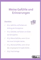 Vorschau - Mal- und Bastelvorlagen - Gefühle sichbar machen! Mit Endprodukt für die SuS - Deckblatt