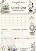 Προεπισκόπηση - Άλλος τύπος υλικού - Academic Calendar 2026–2027 | Printable Monthly Planner - Σελίδα 2