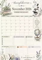 Προεπισκόπηση - Άλλος τύπος υλικού - Academic Calendar 2026–2027 | Printable Monthly Planner - Σελίδα 3