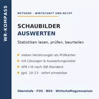 Vorschau - Arbeitsblätter - Schaubilder auswerten: Methode Kl. 10–13 - Deckblatt