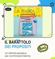 anteprima - Materiale per pittura e bricolage - Il barattolo dei buoni propositi - Pagina di copertina