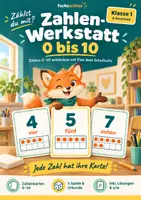 Vorschau - Arbeitsblätter - Zahlen-Werkstatt-Klasse-1-Finn-der-Schulfuchs - Deckblatt