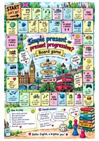 Vorschau - Arbeitsblätter - English 2 Grammar games – Simple past & Simple present vs. present progressive - Seite 2
