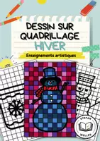 Aperçu - Apprentissages en autonomie - Dessin sur quadrillage - Hiver - Page de couverture