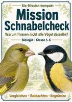 Vorschau - Arbeitsblätter - Vogelschnäbel und Nahrungserwerb – Mission Schnabelcheck | Biologie Klasse 5-6 - Deckblatt