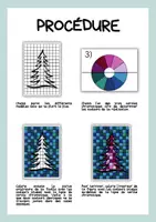 Aperçu - Matériel pour travaux manuels / dessin - Dessin sur quadrillage - Noël - Page 1