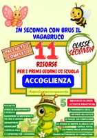 anteprima - Serie di lezioni - ACCOGLIENZA CLASSE SECONDA - BRUCO - ATTIVITÀ DIDATTICHE - Pagina di copertina