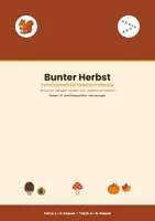 Vorschau - Arbeitsblätter - Forscherheft Bunter Herbst - Deckblatt