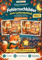 Vorschau - Arbeitsblätter - Fehlersuchbilder Laternenfest & Sankt Martin - Deckblatt