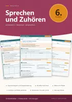 Vorschau - Arbeitsblätter - Sprechen und Zuhören Deutsch 6 Realschule - Deckblatt