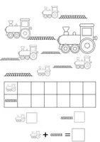 anteprima - Esercizi - Schede di lavoro di allenamento per le addizioni - step 2 - Pagina 2