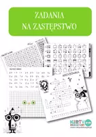 zapowiedź - ZADANIA NA ZASTĘPSTWO - obwoluta