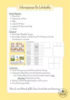 Vorschau - Arbeitsblätter - Origami - Pilze im Herbst basteln - Kunst Grundschule Klasse 3, Klasse 4 - Seite 1