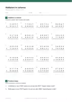 anteprima - Esercizi - 🧮 Addizioni in colonna classe quinta: 10 schede di calcolo - Pagina 2