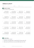 anteprima - Esercizi - 🧮 Addizioni in colonna classe quinta: 10 schede di calcolo - Pagina 3