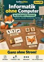 Vorschau - Stundenentwürfe - Informatik ohne Computer Paket - Teil 1-5 - Deckblatt