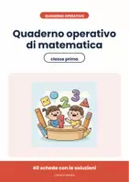 anteprima - Esercizi - 🔢 Quaderno operativo di matematica per la classe prima - Pagina 1