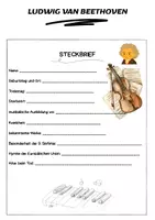 Vorschau - Arbeitsblätter - Ludwig van Beethoven Entdecke die Komponisten - Textverständnis - Seite 3