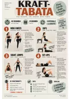 Vorschau - Bildkarten - Fitness Tabata (20x10 und 40x20) - Deckblatt