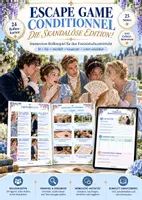 Vorschau - Unterrichtsreihen - Le conditionnel Escape Game Edition Scandal - Deckblatt