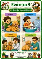 Προεπισκόπηση - Υποστηρικτικό υλικό / Ειδική αγωγή - Κατοικίδια Ζώα - Λεξιλόγιο και Φροντίδα - Σελίδα 3