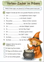 Vorschau - Stundenentwürfe - Halloween Wortarten Klasse 3 – Rechtschreibung Arbeitsblätter - Seite 3