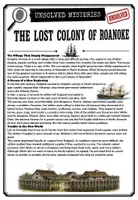 Vorschau - Arbeitsblätter - Reading Comprehension: Roanoke Mystery (differenziert) - Seite 3