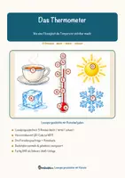 Vorschau - Arbeitsblätter - Das Thermometer – Lesespurgeschichte mit Rätselaufgaben (Klasse 8) - Seite 1