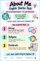 Vorschau - Arbeitsblätter - About Me – English Starter Pack | Erste Englischstunde ab Klasse 3 bis Ende Sek I - Seite 1
